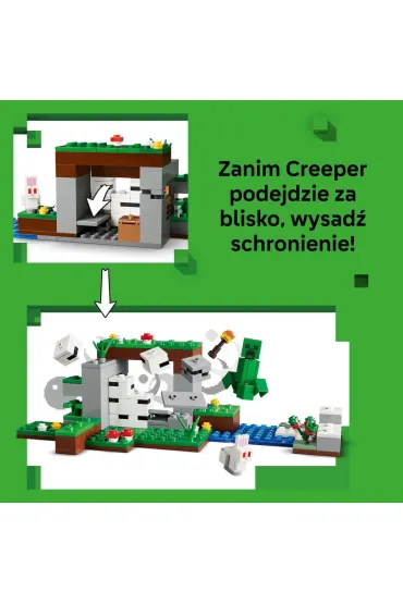 LEGO Minecraft Przetrwanie pierwszej nocy 21593