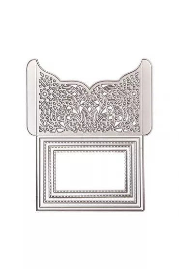 Dalprint Wykrojnik - Sk�adane zaproszenie 12,1cm x 14,4cm