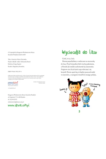 Tygrys i Lula. Wycieczka do lasu - Marta Ostrowska