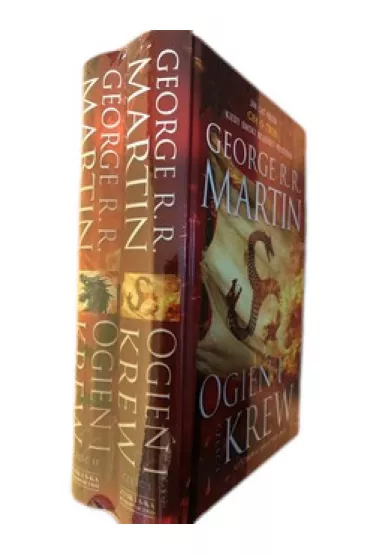 Pakiet Pie�� Lodu i Ognia. Ogie� i krew. Tomy 1-2 - George R. R. Martin