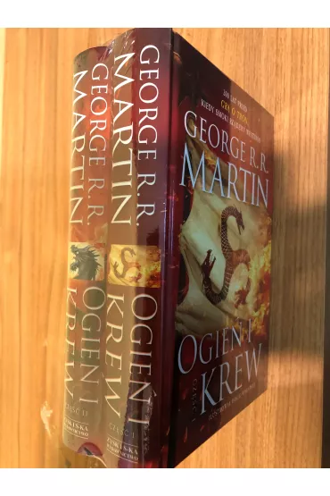 Pakiet Pie�� Lodu i Ognia. Ogie� i krew. Tomy 1-2 - George R. R. Martin