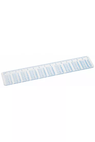 Starpak Linijka plastikowa z tabliczk� mno�enia 15 cm