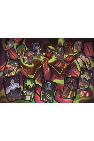 Puzzle 1500 el. Compact Disney Vilains Clementoni