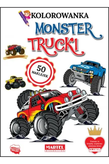 Kolorowanka Monster Trucki - Hubert  W�odarczyk