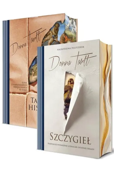 Pakiet: Tajemna historia (barwione brzegi), Szczygie� (barwione brzegi) - Donna Tartt