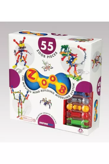 Zoob klocki 55 element�w
