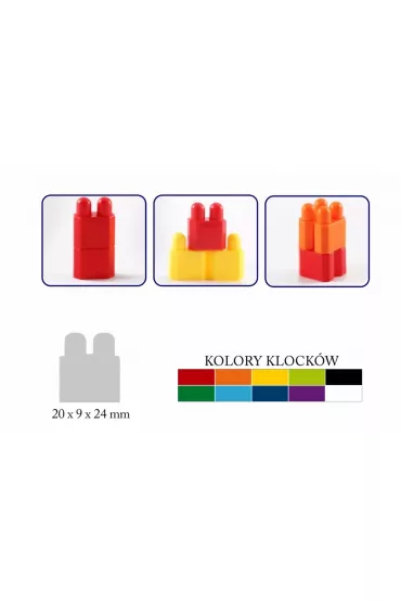 Klocki - 160 element�w