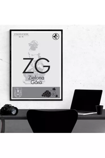 Zielona G�ra - plakat premium 30x40 cm