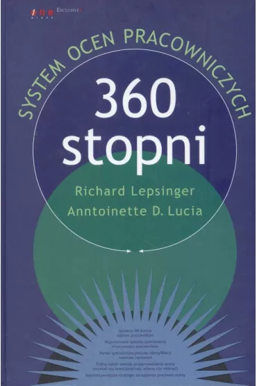 360 stopni. System ocen pracowniczych - Richard Lepsinger, Lucia D. Anntoinette