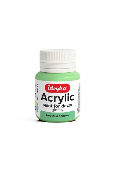 Ideyka Farba akrylowa Wiosenna ziele� 20ml 20 ml