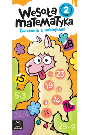 Weso�a matematyka. �wiczenia z naklejkami. Klasa 2 - Agata Kaczy�ska