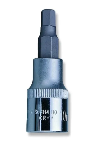 Jonnesway Bit ampulowy / hex na nasadce 1/4" L=37 mm S09H204