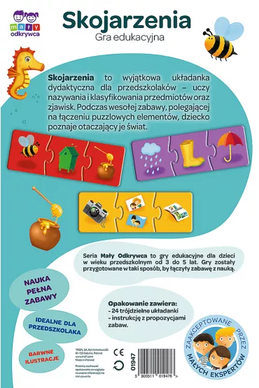 Skojarzenia. Ma�y Odkrywca Trefl