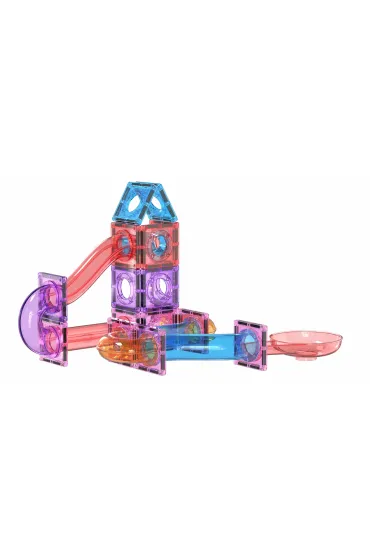 Klocki magnetyczne 100el SMILY PLAY SP85304