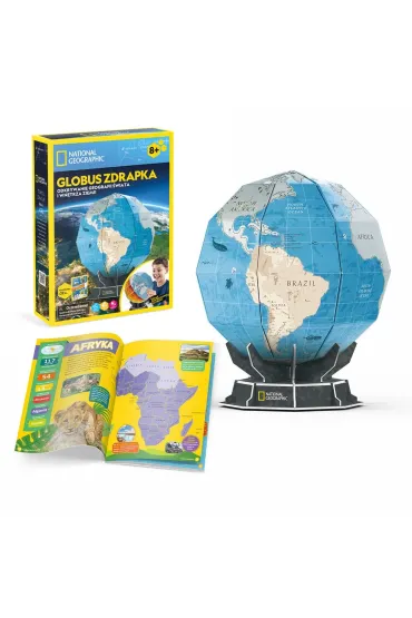 Puzzle 32 3D National Geographic Globus Dante