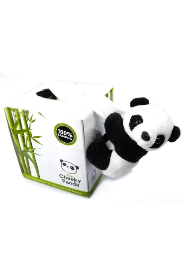 The Cheeky Panda Hipoalergiczne chusteczki kosmetyczne uniwersalne z bambusa 56 szt.