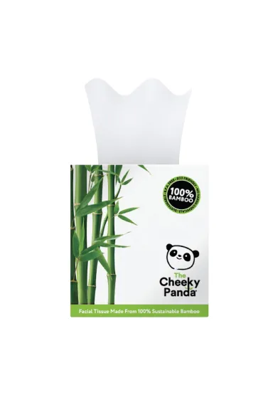 The Cheeky Panda Hipoalergiczne chusteczki kosmetyczne uniwersalne z bambusa 56 szt.