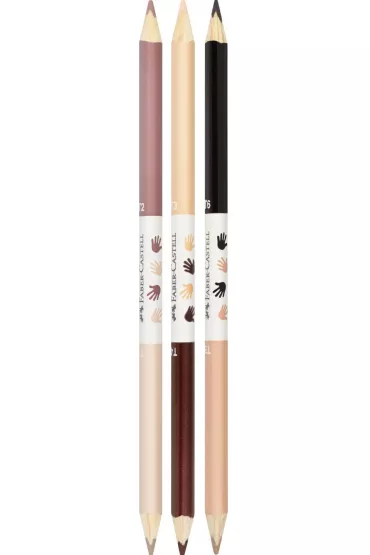 Faber-Castell Kredki tr�jk�tne dwustronne 27 szt.