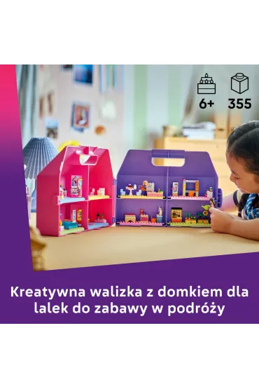 LEGO Friends Kreatywna walizka z domkiem dla lalek 42697