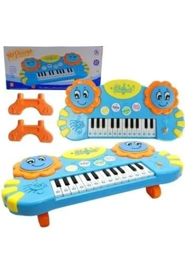 Maksik Organy pianino elektroniczne kwiaty