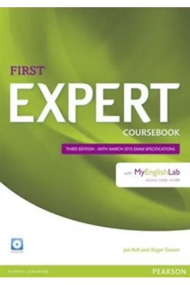 First Expert 3ed Coursebook with Audio CD with MyEngLab - Jan Bell, Roger Gower