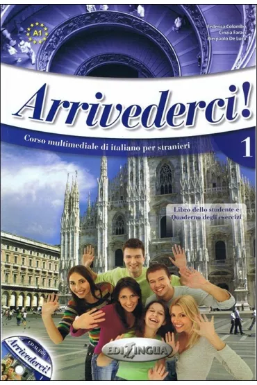 Arrivederci 1 podr�cznik + �wiczenia + CD audio - Colombo Federica, Faraci Cinzia
