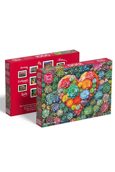 Puzzle 1000 el. The Shape of Love CherryPazzi