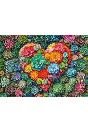 Puzzle 1000 el. The Shape of Love CherryPazzi
