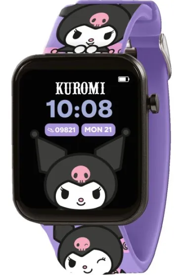 Smartwatch z Bluetooth 12 funkcji i aplikacja Kuromi KU00013