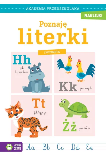 KSIAZECZKA EDUK 165X235 POZNAJE LITER NA ZWIW ZS