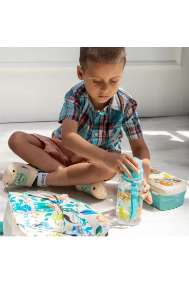 b.box Zestaw �niadaniowy lunchbox i bidon Dzikie zwierz�ta