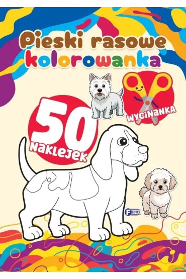 Pieski rasowe. Kolorowanka