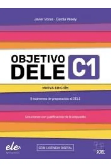Objetivo DELE 2ed C1 podr�cznik + zawarto�� online 2025 - Carola Vesely, Javier Voces