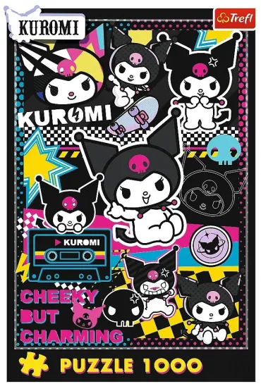 Puzzle 1000 el. W �wiecie Kuromi Trefl