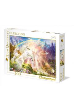 Puzzle 500 el. High Quality Collection. Sunset Unicorns Clementoni