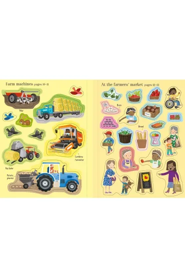 First Sticker Book Farm wer. angielska - Kristie Pickersgill