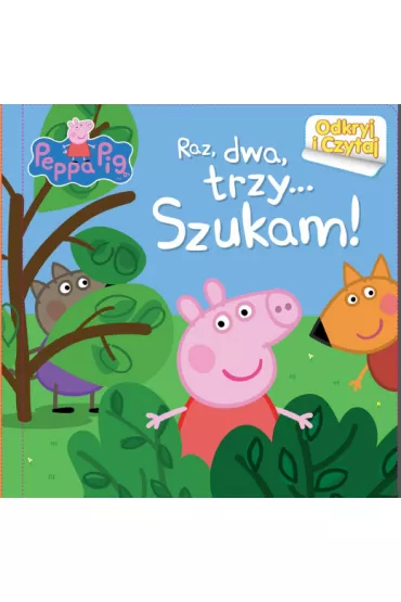 �winka Peppa. Odkryj i Czytaj. Raz, dwa, trzy... szukam!