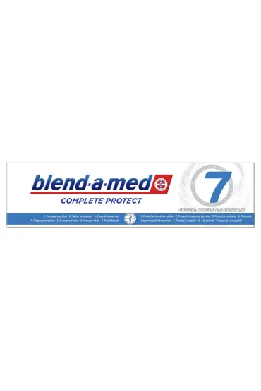 Blend-a-med Complete Protect 7 Crystal White pasta do z�b�w 100 ml