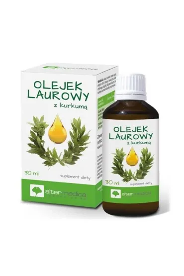 Alter Medica Olejek laurowy z kurkum� - suplement diety 30 ml