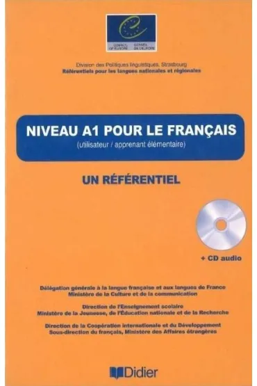 Niveau A1 pour le francais un referentiel + CD - Beacco Jean-Claude, Rmy Porquier