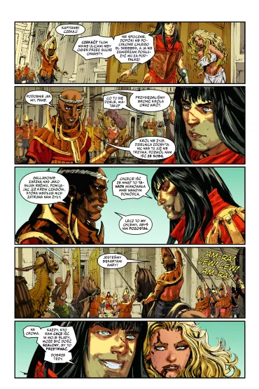 Cienie nad Kush. Conan. Tom 7 - Brian Ching, Eduardo Francisco, Fred Van  Lente, Guiu Vilanova