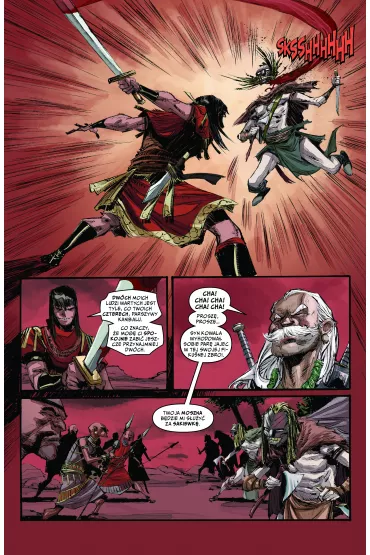 Cienie nad Kush. Conan. Tom 7 - Brian Ching, Eduardo Francisco, Fred Van  Lente, Guiu Vilanova