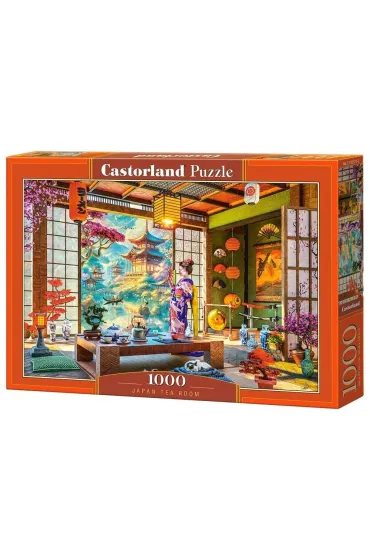 Puzzle 1000 Japan Tea Room CASTOR Castorland