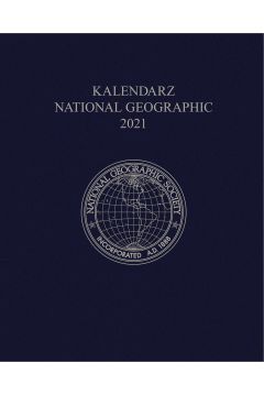 Kalendarz National Geographic 2021 granatowy