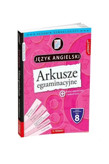 Arkusze egzaminacyjne. J�zyk angielski. Szko�a podstawowa. Klasa 8 - Roman Kuliniak