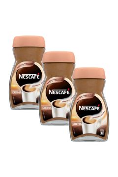 Nescafe Crema Kawa rozpuszczalna Zestaw 3 x 200 g