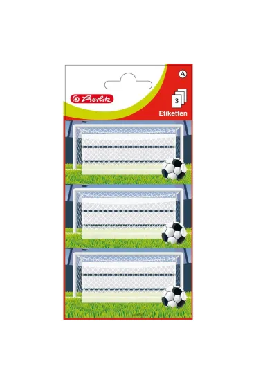 Herlitz Naklejki szkolne pi�ka no�na