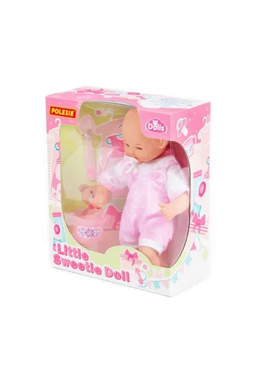 Lalka 26 cm Bobas z akcesoriami do karmienia POLESIE 80455
