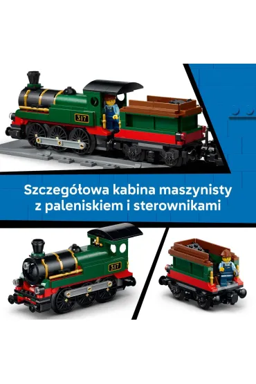 LEGO City Retro poci�g z lokomotyw� parow� 60511
