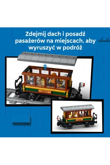 LEGO City Retro poci�g z lokomotyw� parow� 60511